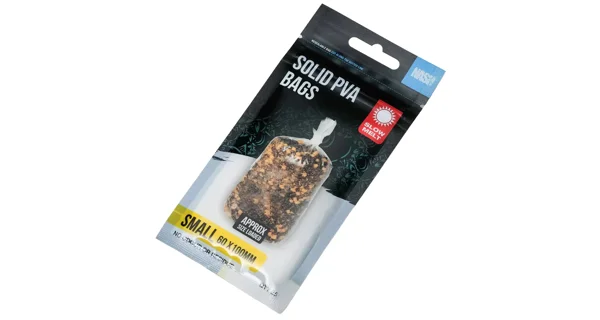 NASH - PVA Vrecká Solid PVA Bags Slow Melt Small 25 ks