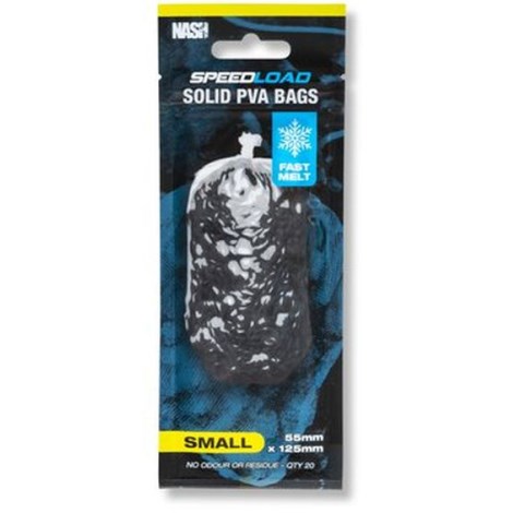 NASH - PVA vrecká Speedload Solid PVA Bags Fast Melt veľ. S