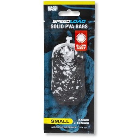 NASH - PVA vrecká Speedload Solid PVA Bags Slow Melt veľ. S