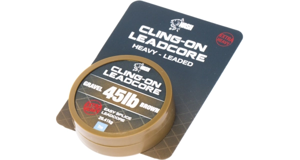 NASH - Šnúra Cling-On Leader Gravel 40 lb 10 m