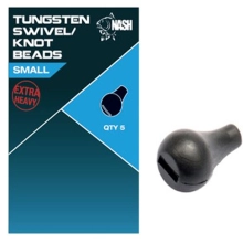 NASH - Ťažké korálky Tungsten Swivel and Knot Bead Small 5 ks