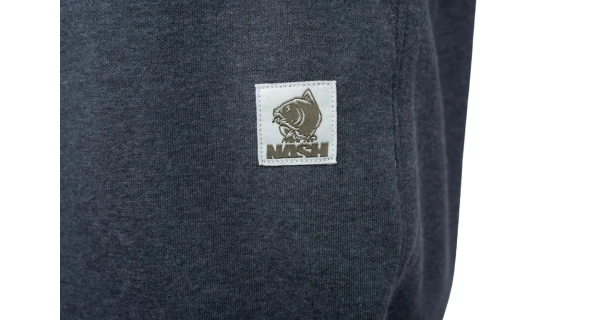 NASH - Tepláky Make It Happen Badge Joggers Grey Marl veľ. M