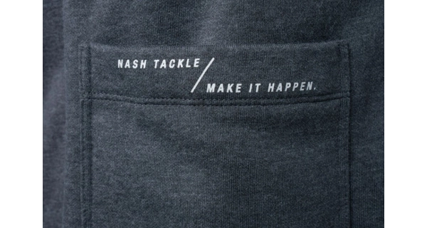 NASH - Tepláky Make It Happen Badge Joggers Grey Marl veľ. M