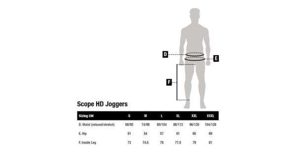 NASH - Tepláky Scope HD Joggers veľ. 3XL