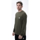 NASH - Tričko Make It Happen Carp Logo Long Sleeve T-Shirt Green veľ. 2XL