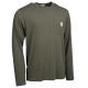 NASH - Tričko Make It Happen Carp Logo Long Sleeve T-Shirt Green veľ. 3XL