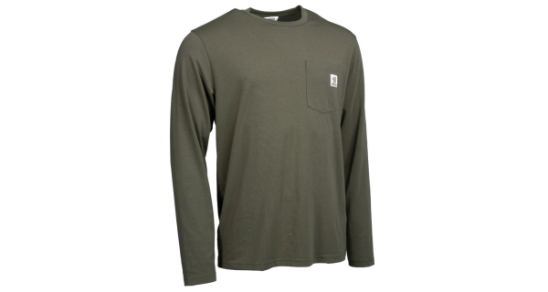 NASH - Tričko Make It Happen Carp Logo Long Sleeve T-Shirt Green veľ. 3XL