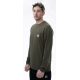 NASH - Tričko Make It Happen Carp Logo Long Sleeve T-Shirt Green veľ. M