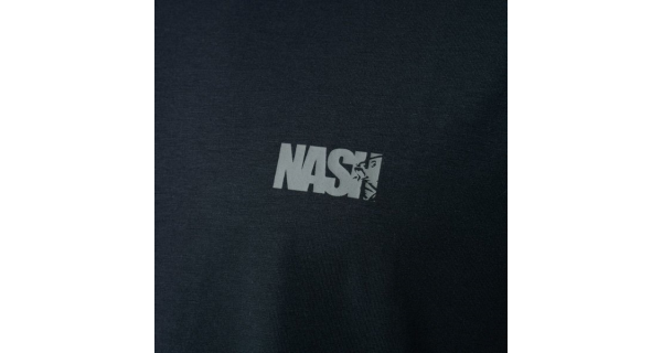 NASH - Tričko Make It Happen Carp Logo T-Shirt Black veľ. M