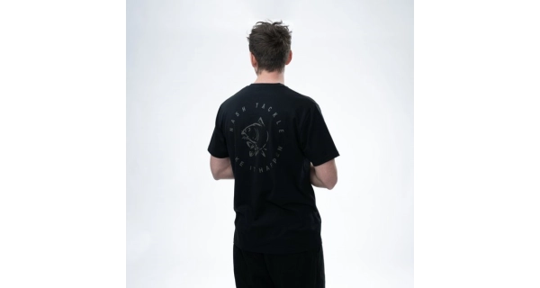 NASH - Tričko Make It Happen Carp Logo T-Shirt Black veľ. XL