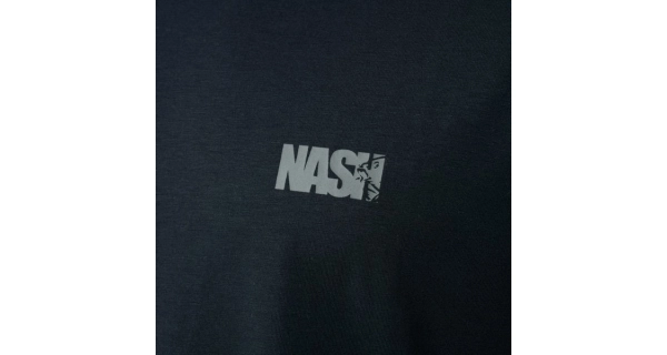 NASH - Tričko Make It Happen Carp Logo T-Shirt Black veľ. XL
