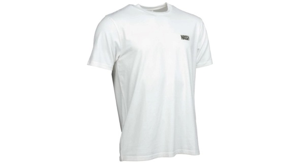 NASH - Tričko Make It Happen Carp Logo T-Shirt Ecru veľ. 2XL