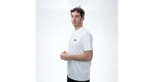 NASH - Tričko Make It Happen Carp Logo T-Shirt Ecru veľ. L