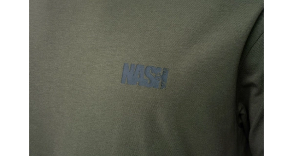 NASH - Tričko Make It Happen Carp Logo T-Shirt Green veľ. XL