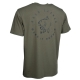 NASH - Tričko Make It Happen Carp Logo T-Shirt Green veľ. XL