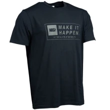 NASH - Tričko Make It Happen Coordinates T-Shirt Black veľ. 2XL