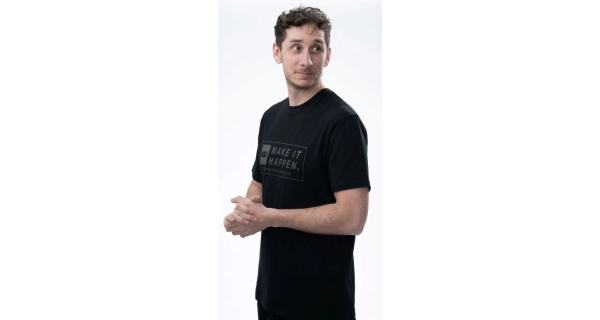 NASH - Tričko Make It Happen Coordinates T-Shirt Black veľ. 3XL