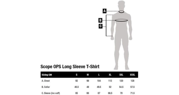 NASH - Tričko s dlhým rukávom Scope OPS Long Sleeve T-Shirt veľ. L