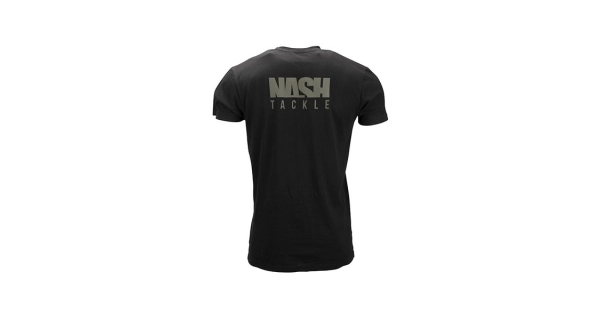 NASH - Tričko Tackle T-shirt Black 12-14 rokov