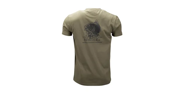 NASH - Tričko tackle T-shirt green XL