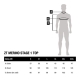 NASH - Tričko Zero Tolerancia Merino Stage 1 Top veľ. 3XL