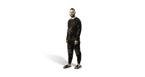 NASH - Tričko ZT Lite Luxe Long Sleeve T Shirt Camo veľ. 2XL