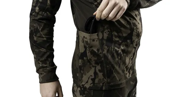 NASH - Tričko ZT Lite Luxe Long Sleeve T Shirt Camo veľ. 2XL