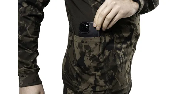 NASH - Tričko ZT Lite Luxe Long Sleeve T Shirt Camo veľ. 3XL