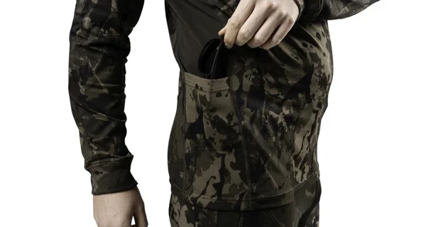 NASH - Tričko ZT Lite Luxe Long Sleeve T Shirt Camo veľ. M