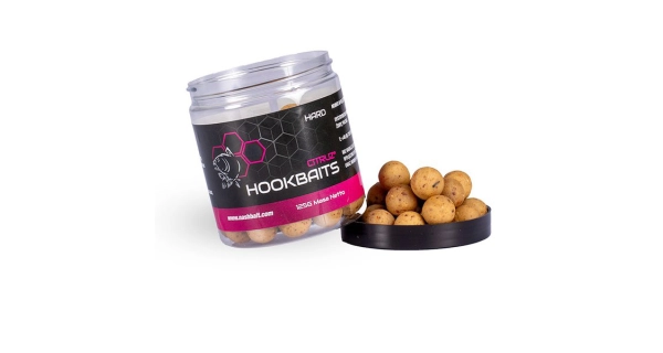 NASH - Tvrdené boilie Hard Hookbaits Citruz 20 mm 125 g