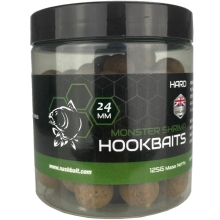 NASH - Tvrdené boilie Hard Hookbaits Monster Shrimp 24 mm 175 g