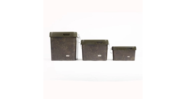 NASH - Vedierko Spot On Rectangular Bucket Camo 10 l