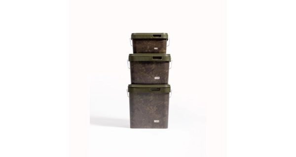 NASH - Vedierko Spot On Rectangular Bucket Camo 10 l