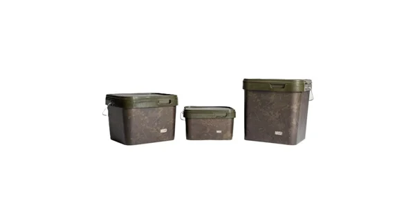 NASH - Vedierko Spot On Rectangular Bucket Camo 17 l