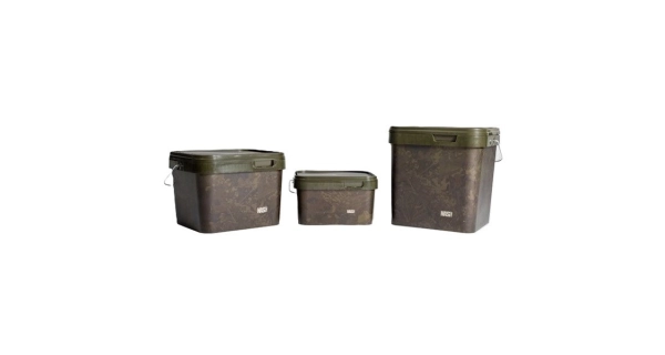 NASH - Vedierko Spot On Rectangular Bucket Camo 5 l