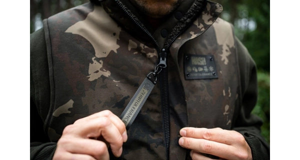 NASH - Vesta Zero Tolerance Sherpa Fleece Reversible Body Warmer veľ.