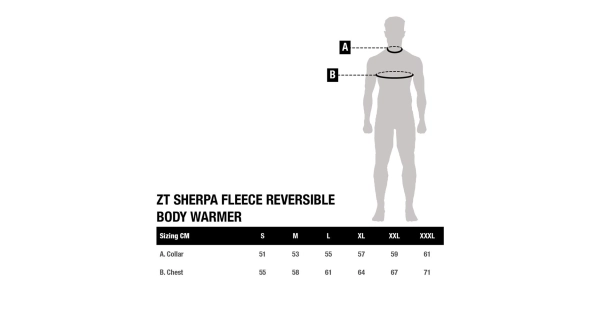 NASH - Vesta Zero Tolerance Sherpa Fleece Reversible Body Warmer veľ. M