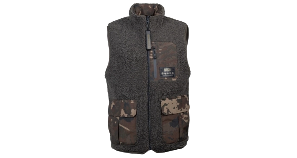 NASH - Vesta Zero Tolerance Sherpa Fleece Reversible Body Warmer veľ. M