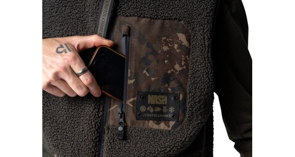 NASH - Vesta Zero Tolerance Sherpa Fleece Reversible Body Warmer veľ. M