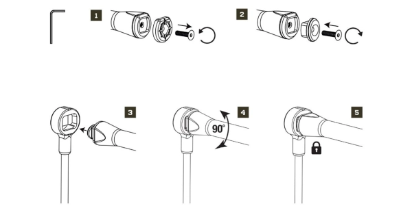 NASH - Vidlička k prútom Scope Butt Lock Peg