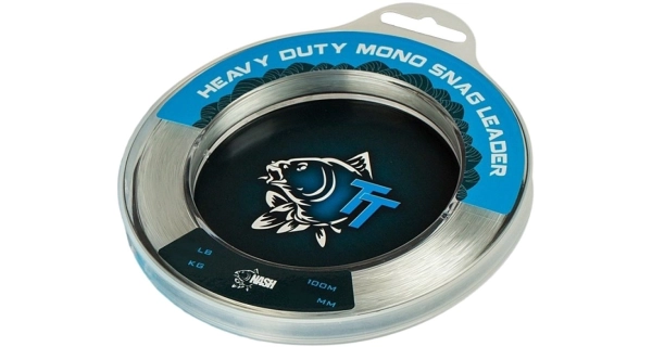 NASH - Vlasec Mono Snag Leader 0,6 mm 20 kg 100 m