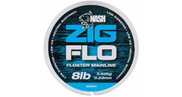 NASH - Vlasec NXT Zig Flo 0,23 mm 3,6 kg 300 m