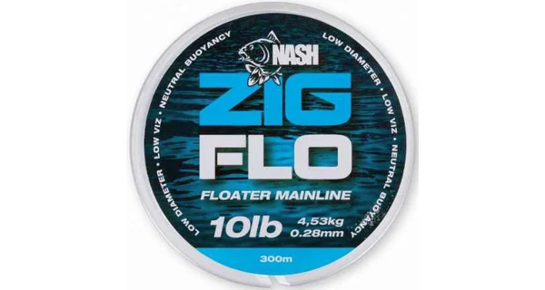 NASH - Vlasec NXT Zig Flo 0,28 mm 4,5 kg 300 m