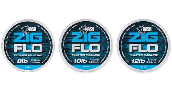 NASH - Vlasec NXT Zig Flo 0,28 mm 4,5 kg 300 m