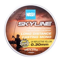 NASH - Vlasec Skyline Mono UV Yellow 1000 m 0,30 mm 5,44 kg