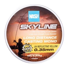 NASH - Vlasec Skyline Mono UV Yellow 1000 m 0,35 mm 6,8 kg