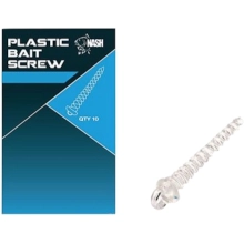 NASH - Vrtáčik Plastic Bait Screw 21 mm 10 ks