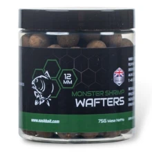 NASH - Vyvážené boilies Monster Shrimp Wafters 12 mm 75 g