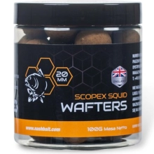 NASH - Vyvážené boilies Scopex Squid Wafters 20 mm 100 g
