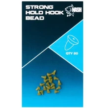 NASH - Zarážka Strong Hold Hook Bead Weed Green 20 ks